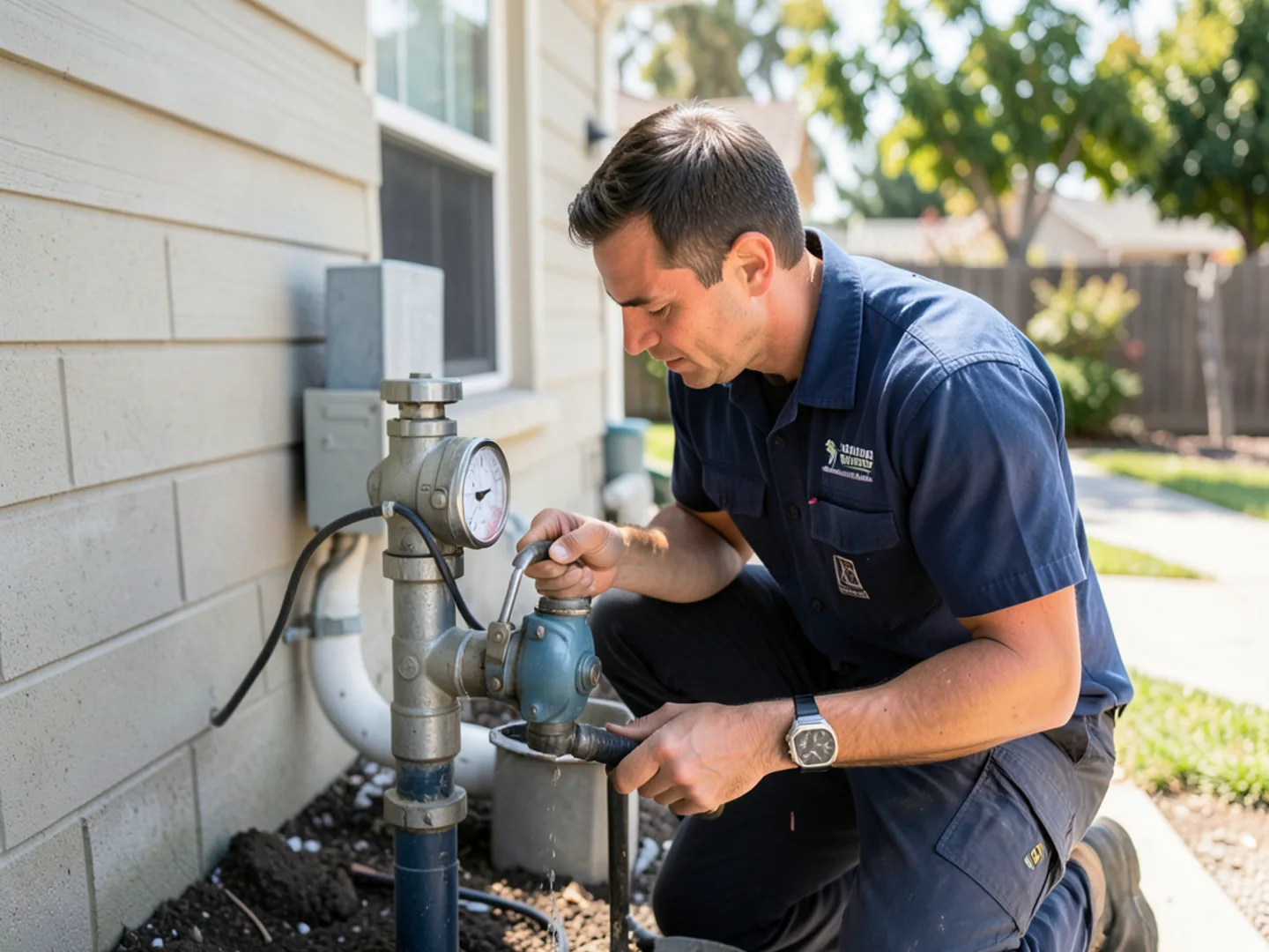 Repiping aging galvanized and early copper systems in Home Gardens, CA