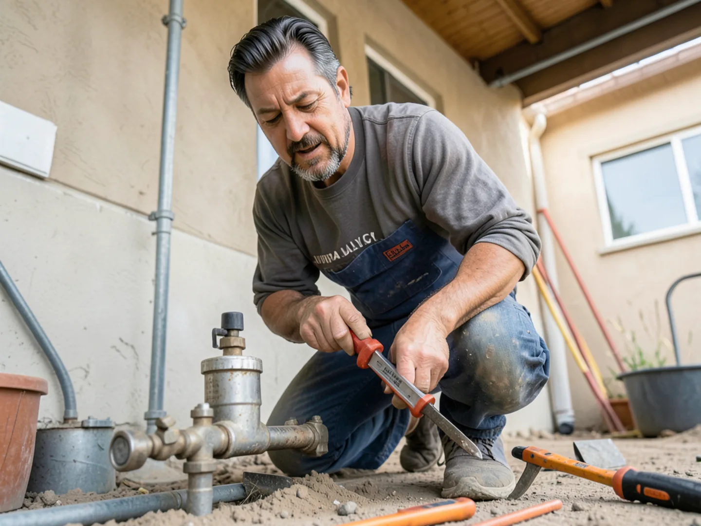 Main sewer lateral repairs and root clearance in Jurupa Valley, CA