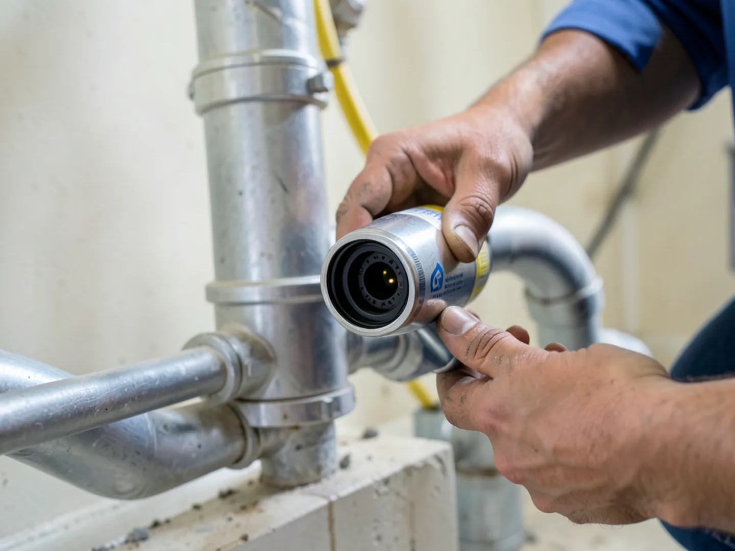 Historical sewer pipe materials in Corona and the Inland Empire technical plumbing photo