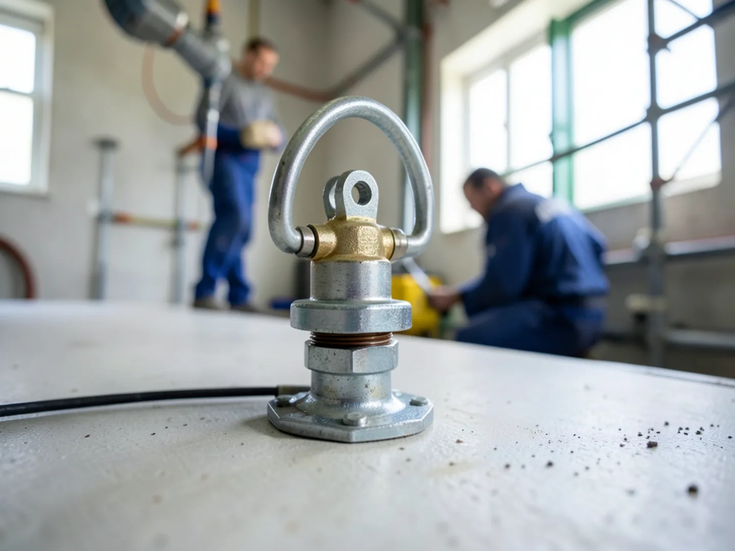 Exact strapping positioning, heights, and stud anchoring rules technical plumbing photo