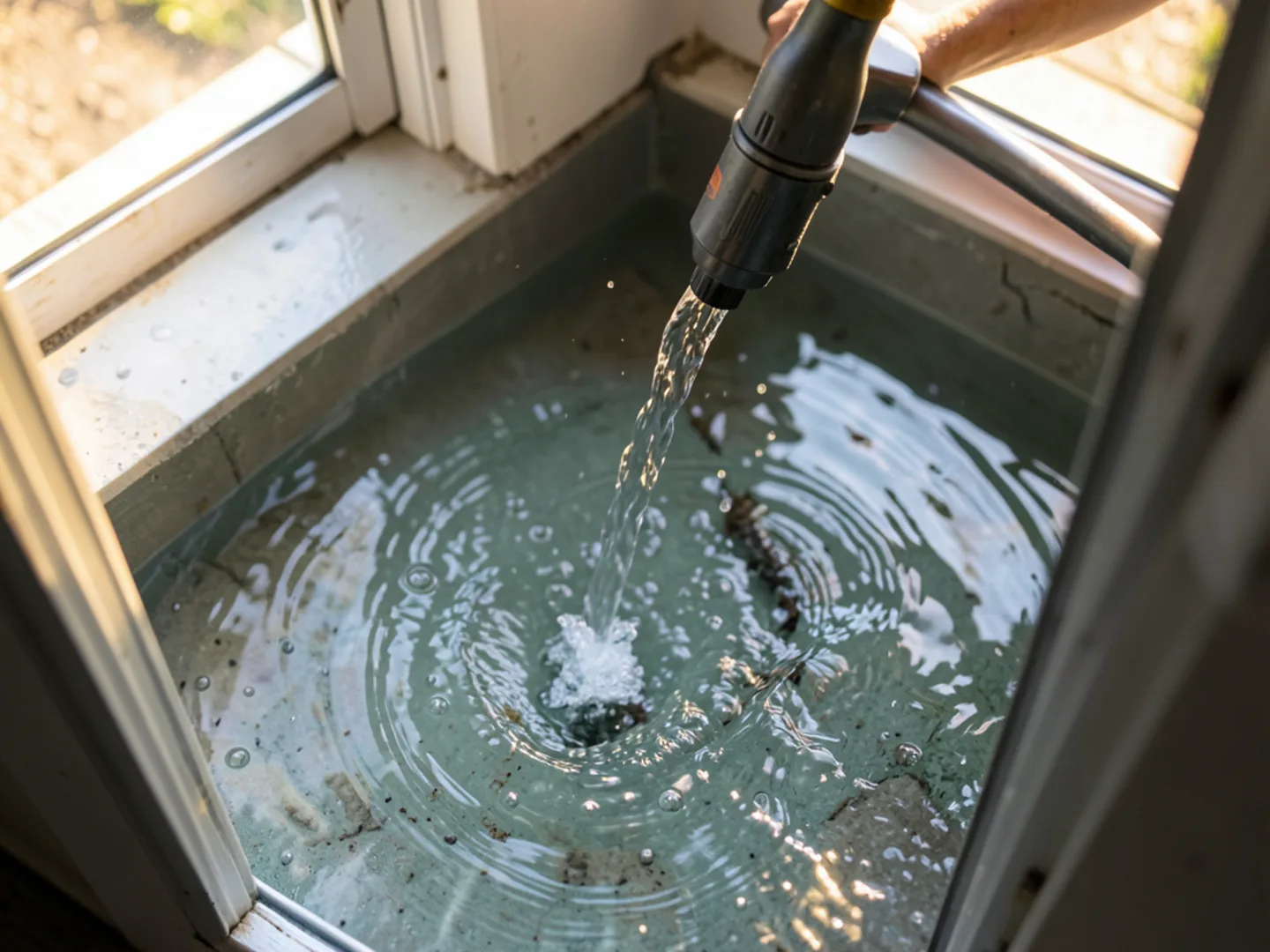 Our five-step mechanical drain cleaning process in Corona, CA