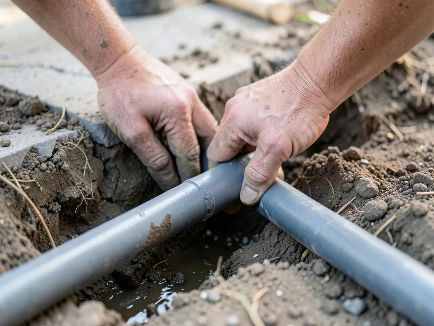 What our main water line repair service includes in Corona, CA