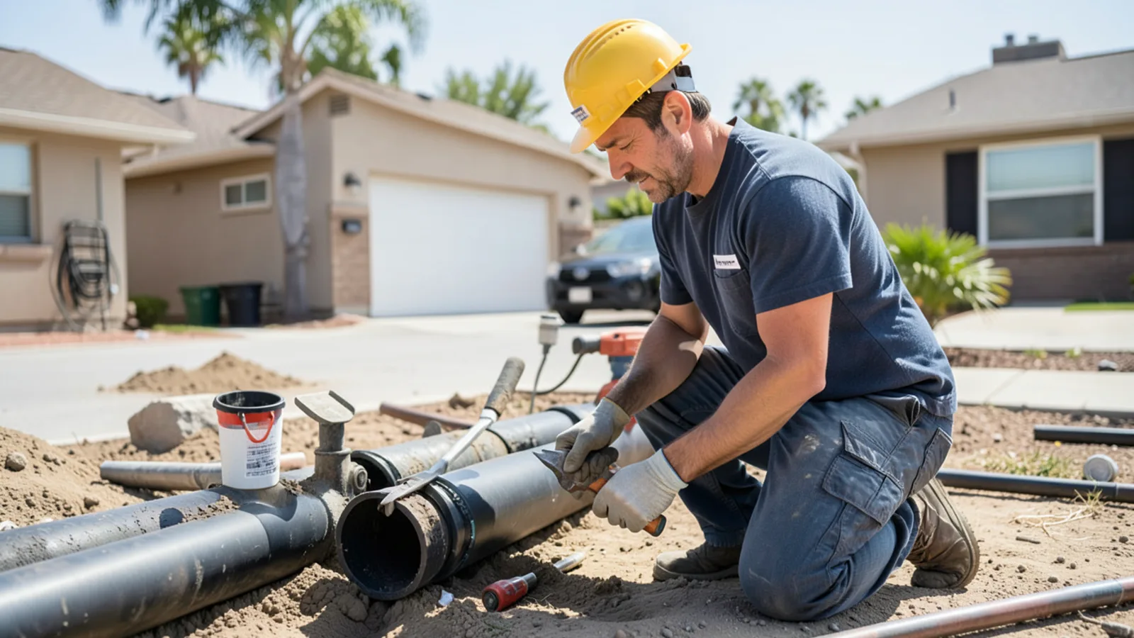 Sewer Line Repair & Replacement in Corona, CA
